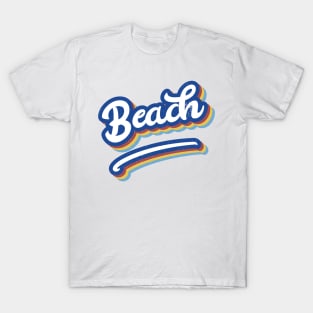 Retro, Vintage, Classic, Cool, Distressed, Surf, Beach Design T-Shirt